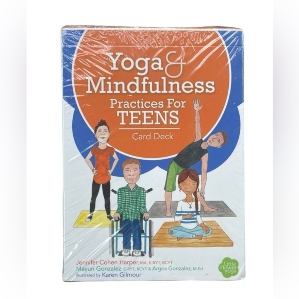 NEW Yoga and Mindfulness Practices for Teens Card Deck SEL Activity